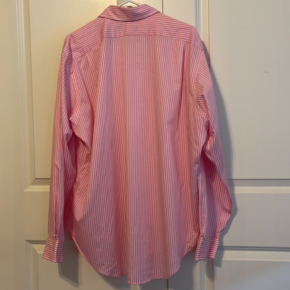 Polo by Ralph Lauren pink striped button down. Like new condition. Size XL - Picture 4 of 4
